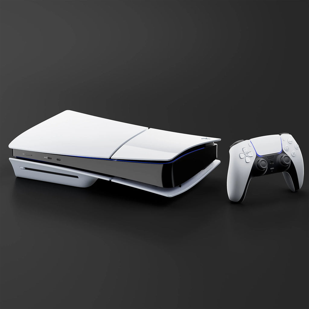 PS5 Slim Disc 2TB SSD Console Bundle with Two DualSense Controllers M963