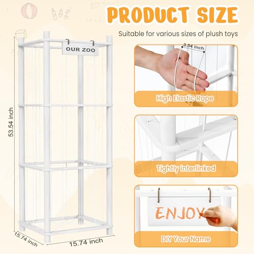 Wooden Stuffed Animal Storage Organizer I168222