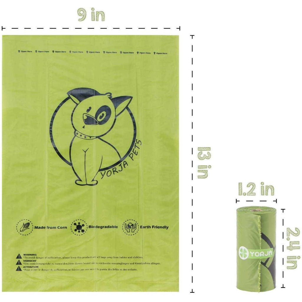 Dog Poop Bags 100% Leak Proof Extra Thick Q484