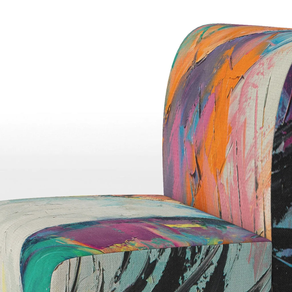 Turquoise Upholstered Accent Chair O38860