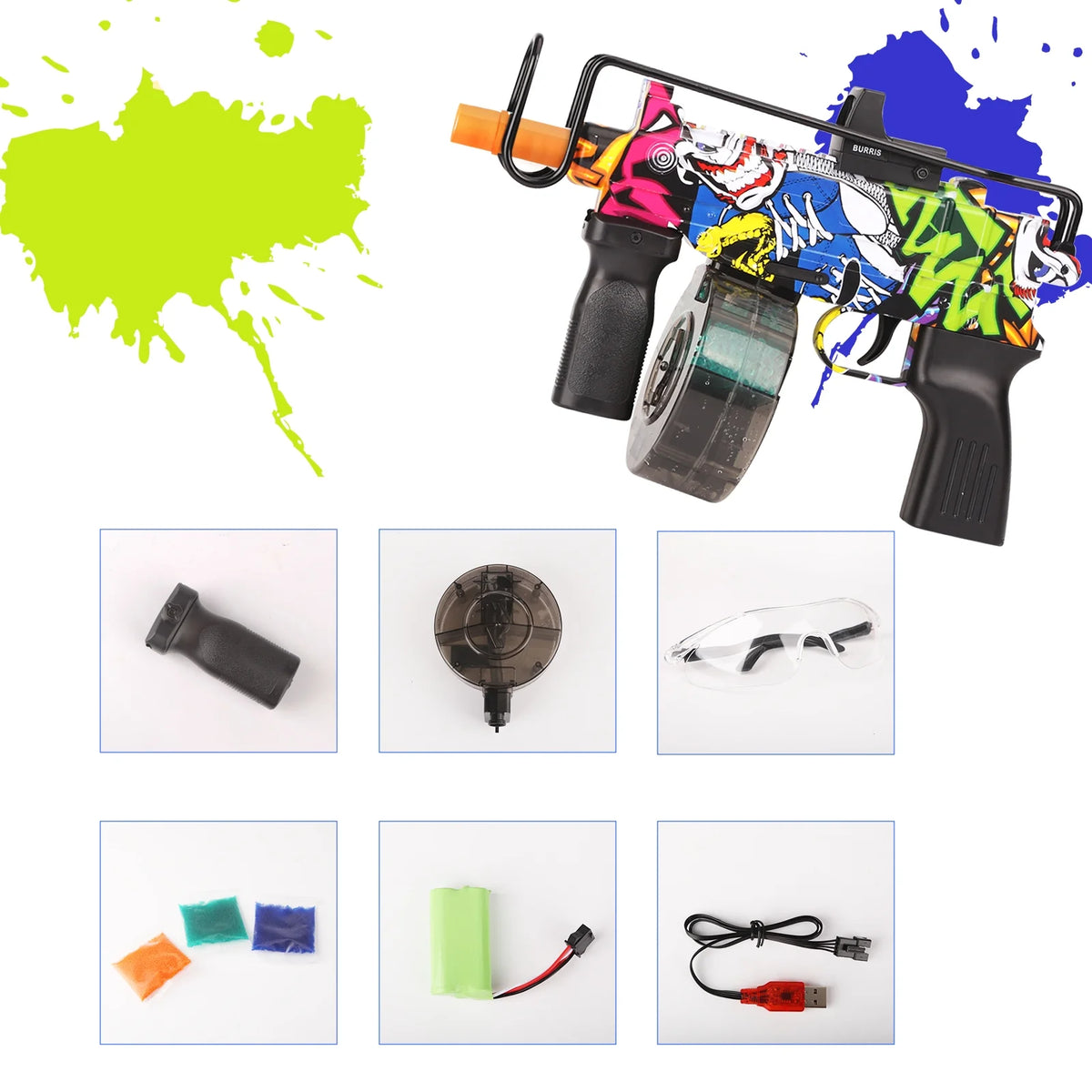 Gel Ball Blaster with 15,000 Water Beads E380814
