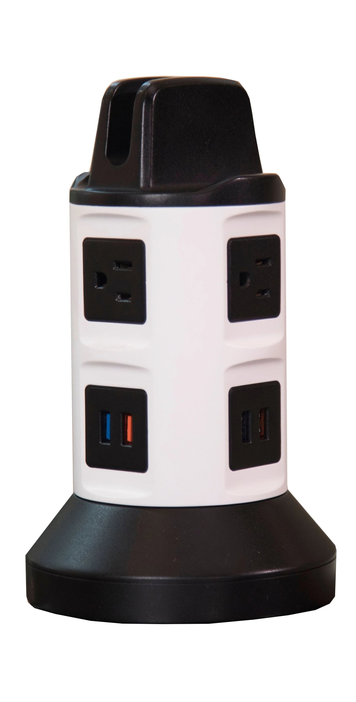 Smart Charging Station with USB Ports and Retractable Cord H578