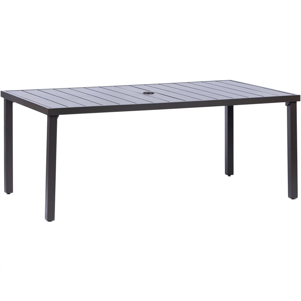 7-Piece Aluminum Patio Dining Set with 6 Chairs and Table O300625