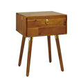 Solid Acacia Wood Nightstand R676