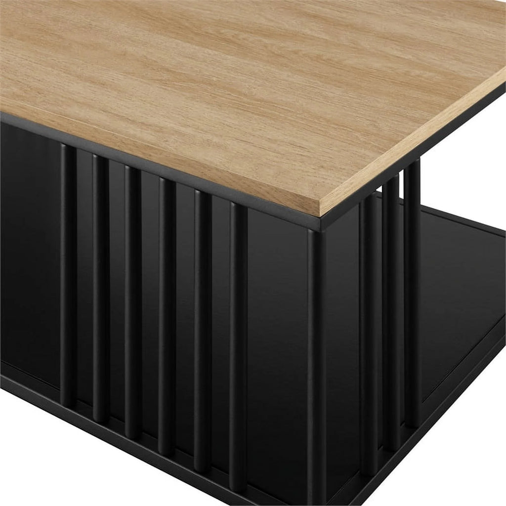 Rectangle Wood Coffee Table B126