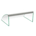 Tempered Glass Sneeze Guard Roller Machine Cover Q4974