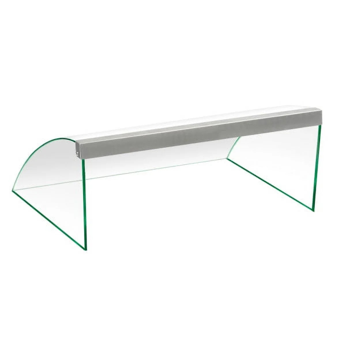 Tempered Glass Sneeze Guard Roller Machine Cover Q4974