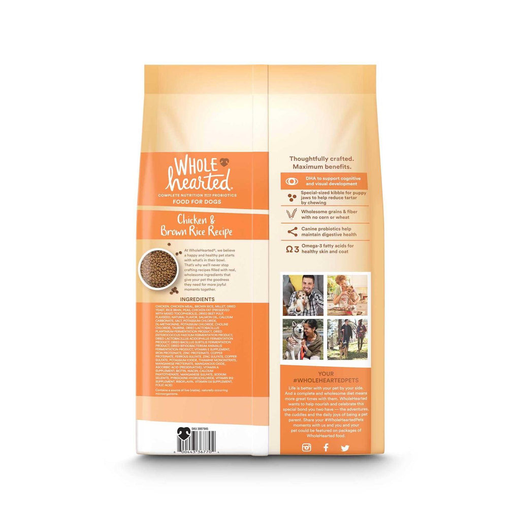Chicken and Brown Rice Recipe Dry Puppy Food P46156