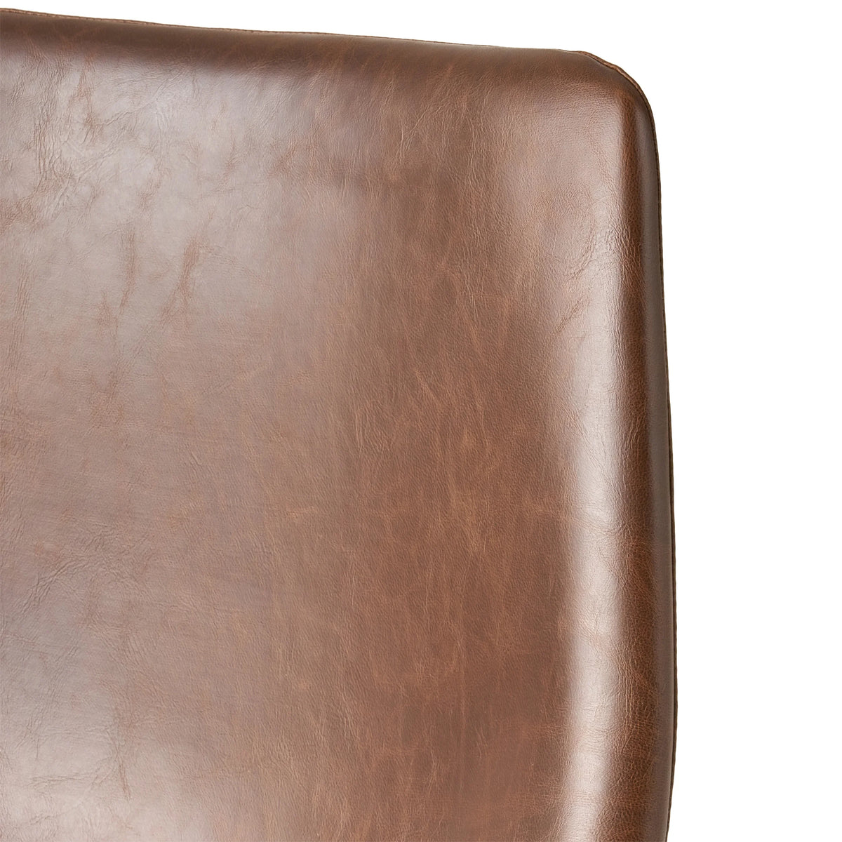 Vintage Brown Bar Stool L2404