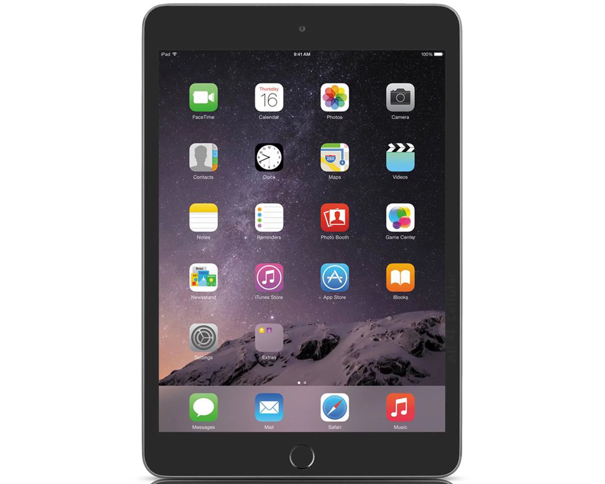 Restored Apple iPad Mini 3 7.9" Tablet with Retina Display (16GB, Wi-Fi + 4G LTE, Space Gray) (Refurbished) S839