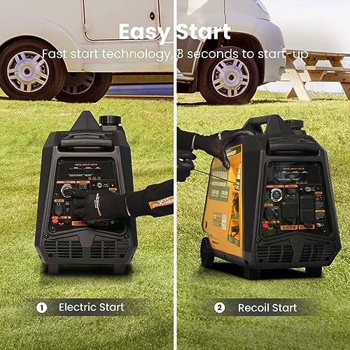 4000 Watt Dual Fuel Inverter Generator K366