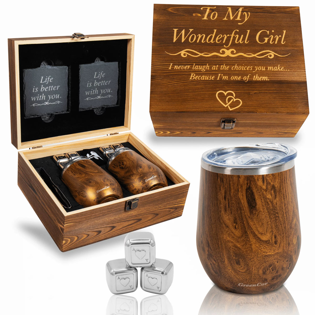 Wine Tumbler Gift Set I7621
