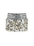 Leopard Low Waisted Mini Skirt U94465