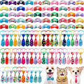 100 Pieces Dog Bow Tie Collar Set E874750