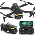 Black 1080P Camera Mini RC Quadcopter Drone with Carry Case K16296
