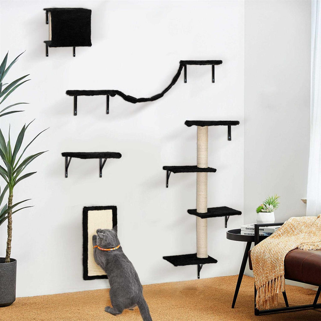Wall Mounted Shelves Set Cat Tree G8507