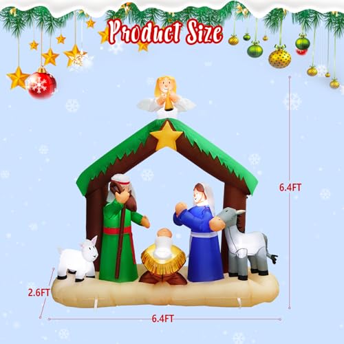 10FT Pink Inflatable Nutcracker with Built-in LED N5715
