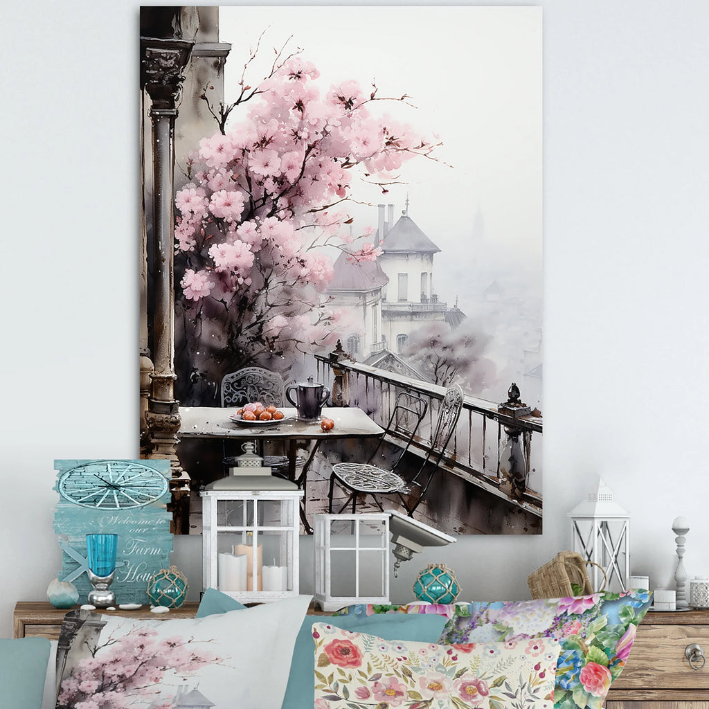 Floral Canvas Art Print W919330