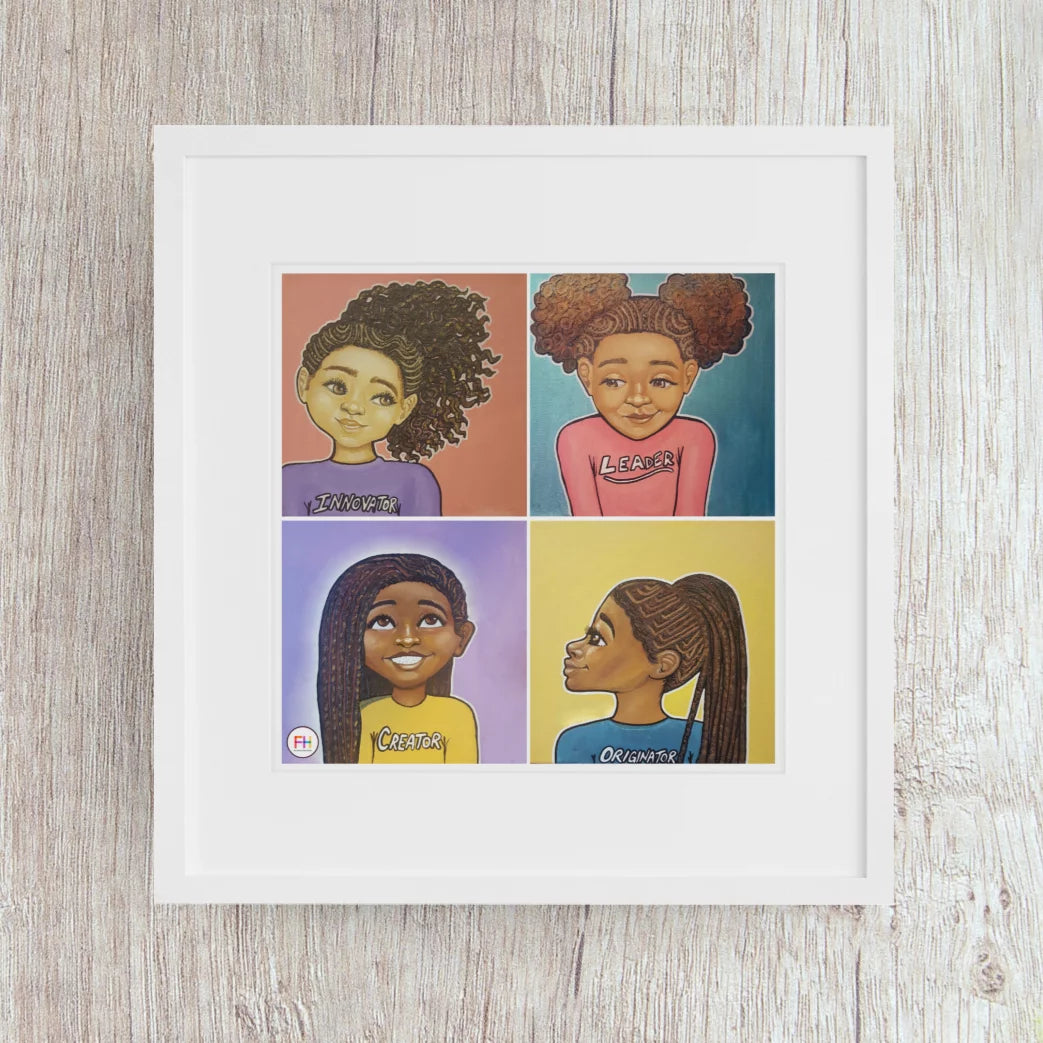 12x12 inch Kid's Room Unframed Wall Art Print P12794