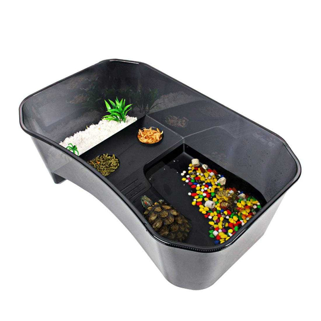 Turtle Tank Aquarium with Platform Plants T4912