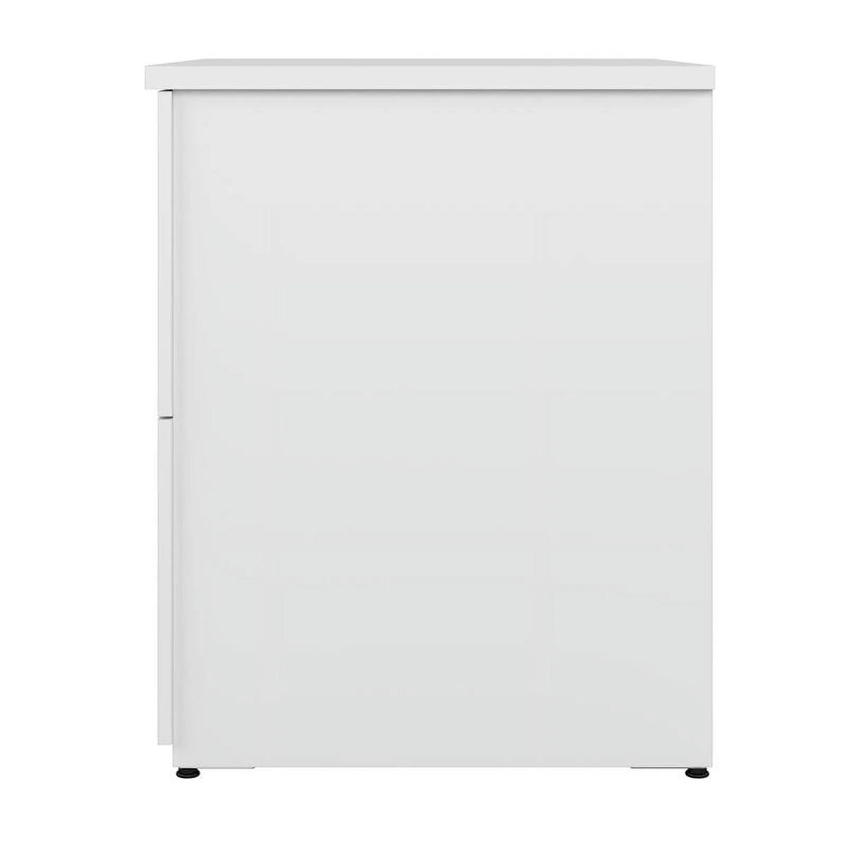 2-Drawer Engineered Wood Lateral File Cabinet in Pure White N741542