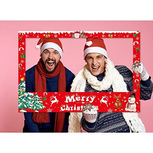 Christmas Photo Booth Props Frame Q109812