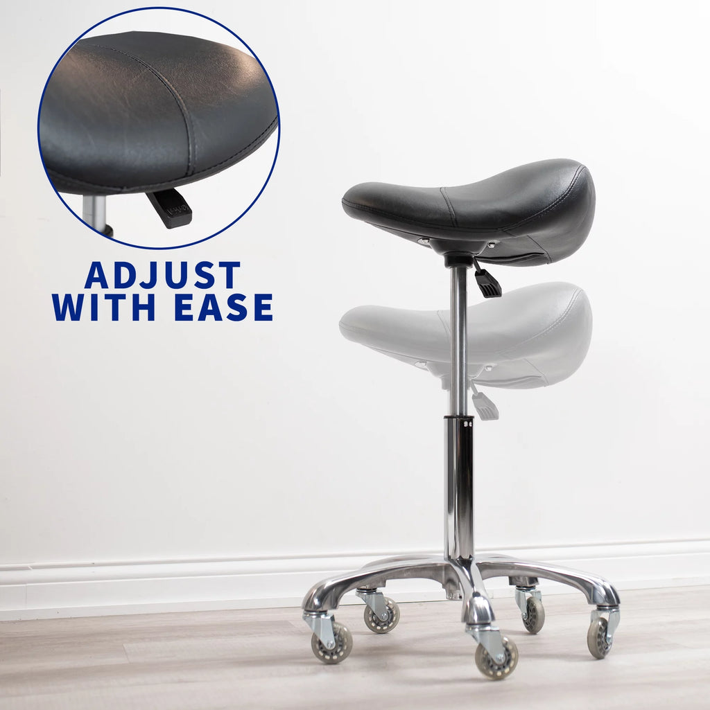 Ergonomic Height Adjustable Saddle Stool C69431
