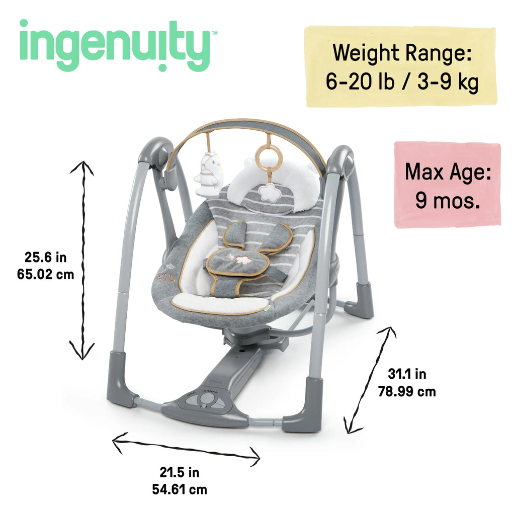 Portable Baby Swing W2190