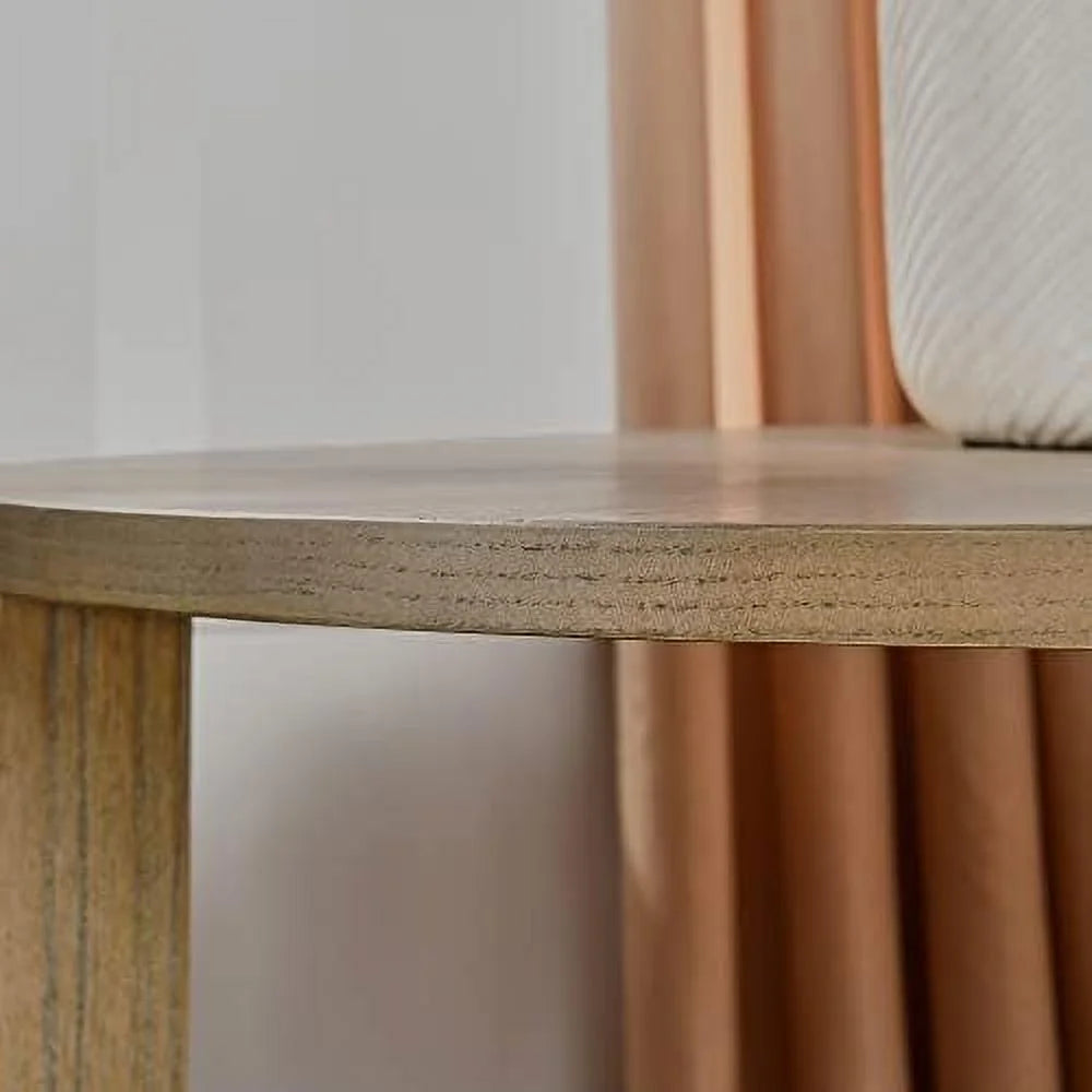 Round 2-Tier Solid Wood Coffee Table S795087