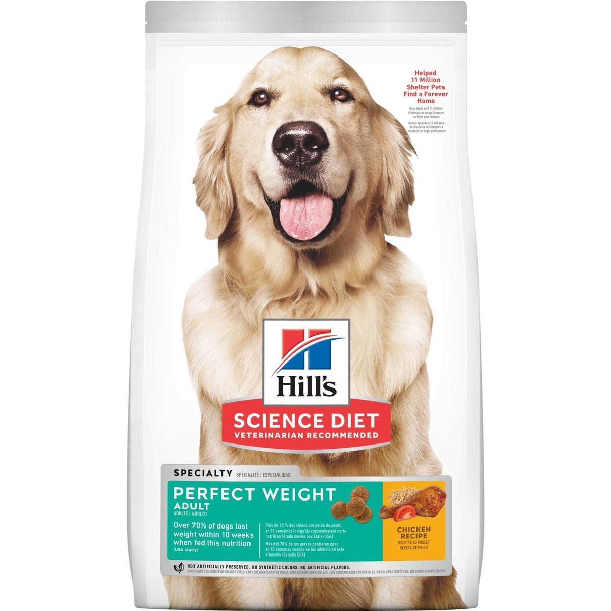 Adult Perfect Weight Chicken Dog Food R4497