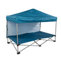 Elevated Canopy Cot with Roll-Down Sunshade O4155