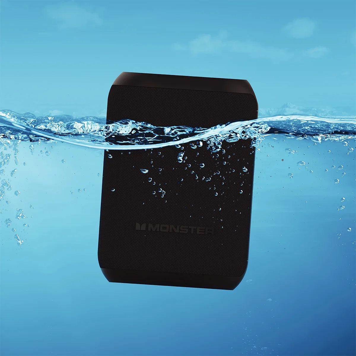 Waterproof Portable Bluetooth Speaker with Wireless Charging Base J886703