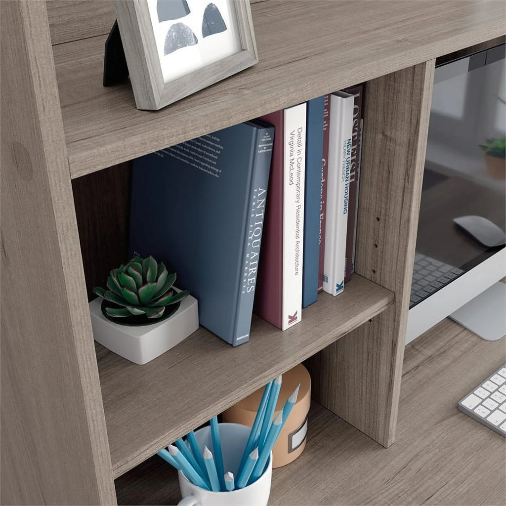Engineered Wood Desk with Hutch Y8749