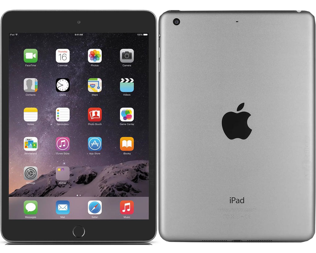 Restored Apple iPad Mini 3 7.9" Tablet with Retina Display (16GB, Wi-Fi + 4G LTE, Space Gray) (Refurbished) S839