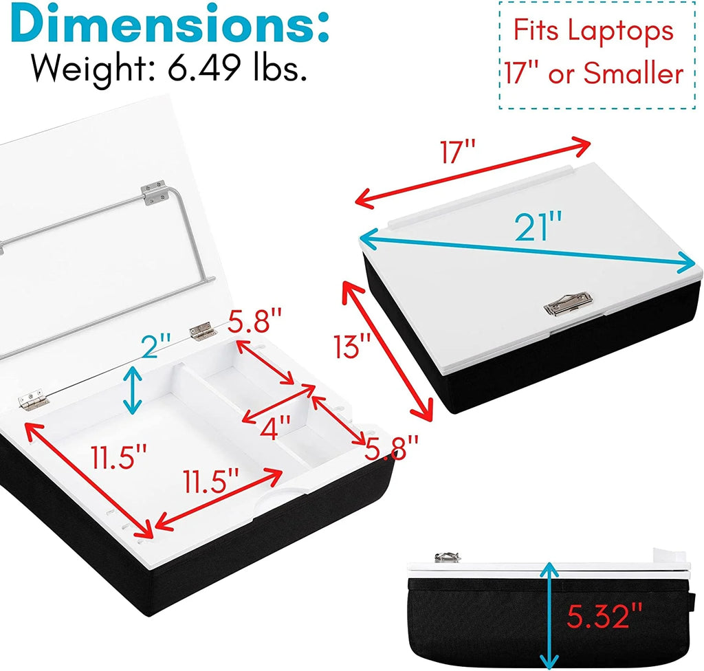 Lap Desk with Storage and Cushion K22634