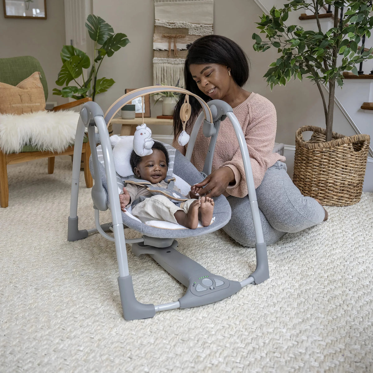 Portable Baby Swing W2190
