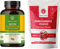 Neem Turmeric Capsules with Amla and Pomegranate Juice Powder 227g X114529