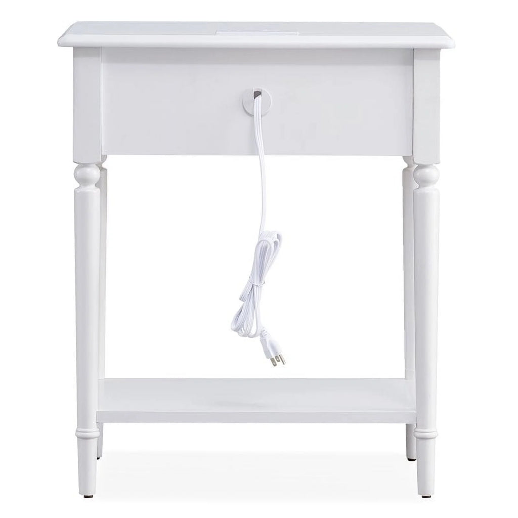 White Nightstand Set A579464