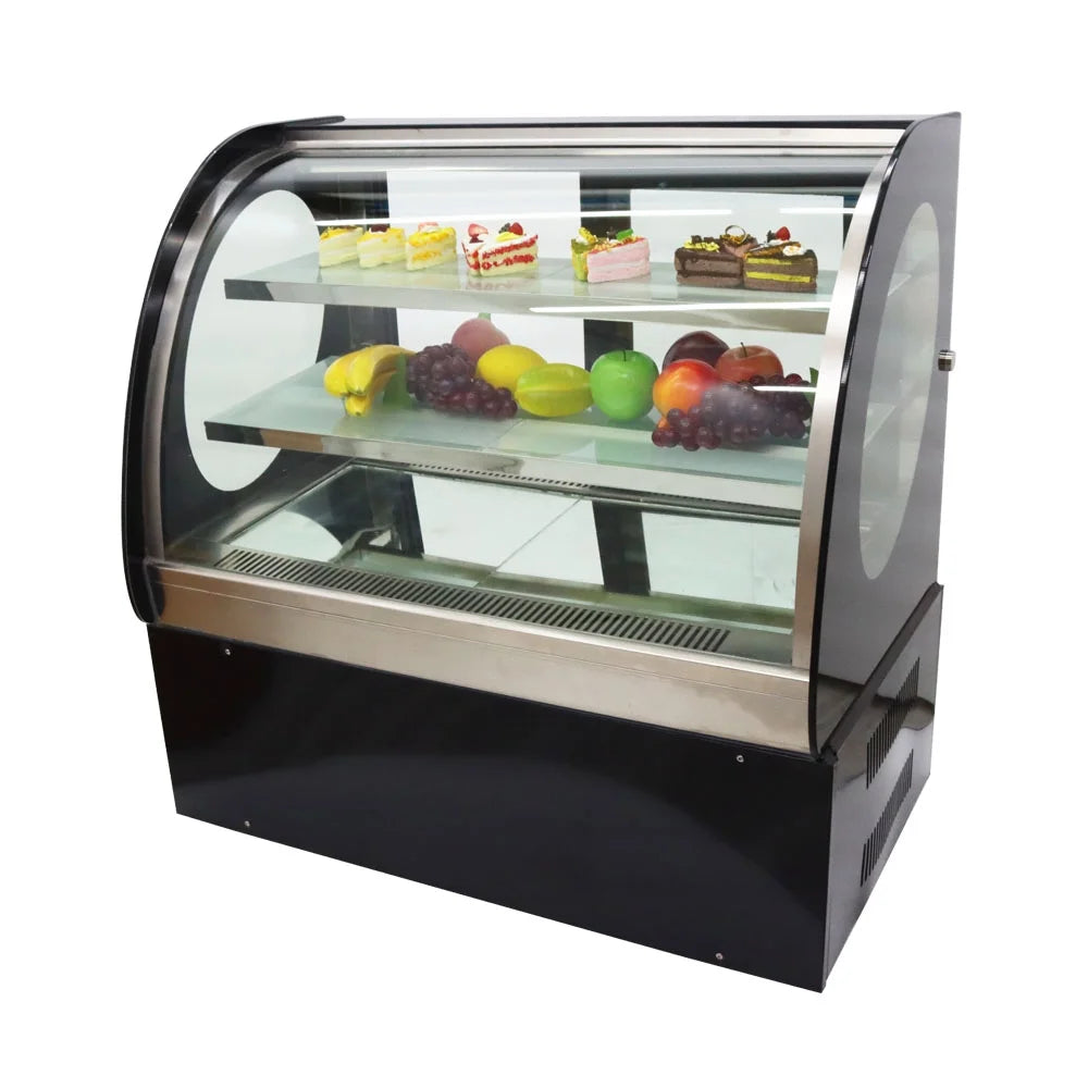 35" Curved Refrigerated Cake Display Cabinet J218466