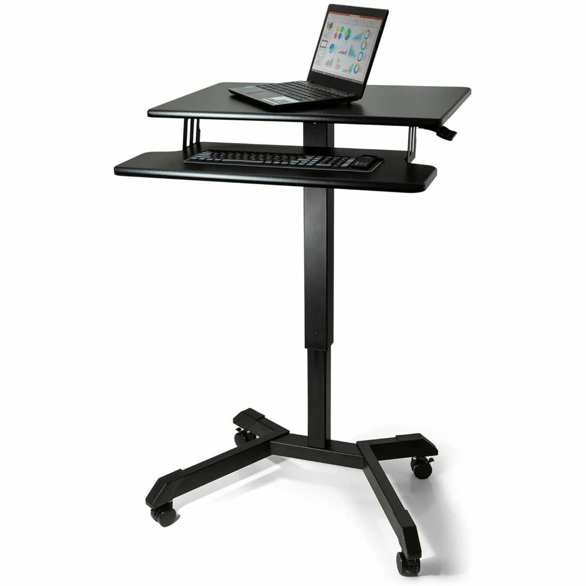 Adjustable Standing Desk with Keyboard Tray B623698