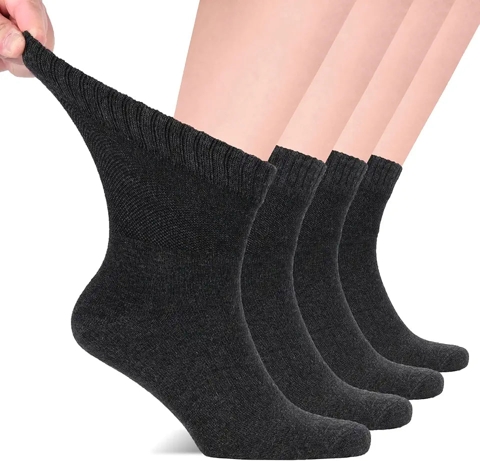 Loose Ankle Bamboo Diabetic Socks Z9633
