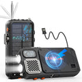 Emergency Solar Hand Crank Radio with 22000mAh Power Bank R449