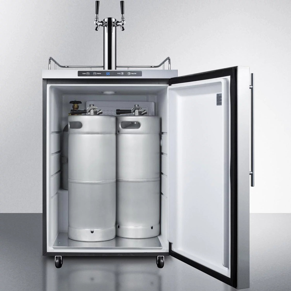 24-Inch Double Tap Beer Dispenser C58218
