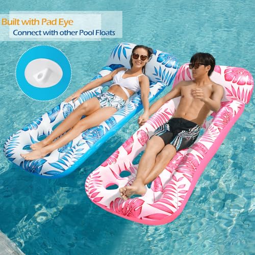 Inflatable Pool Float Lounge 2 Pack P781698