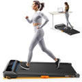 Incline Under Desk Treadmill 285lbs Capacity Y5146