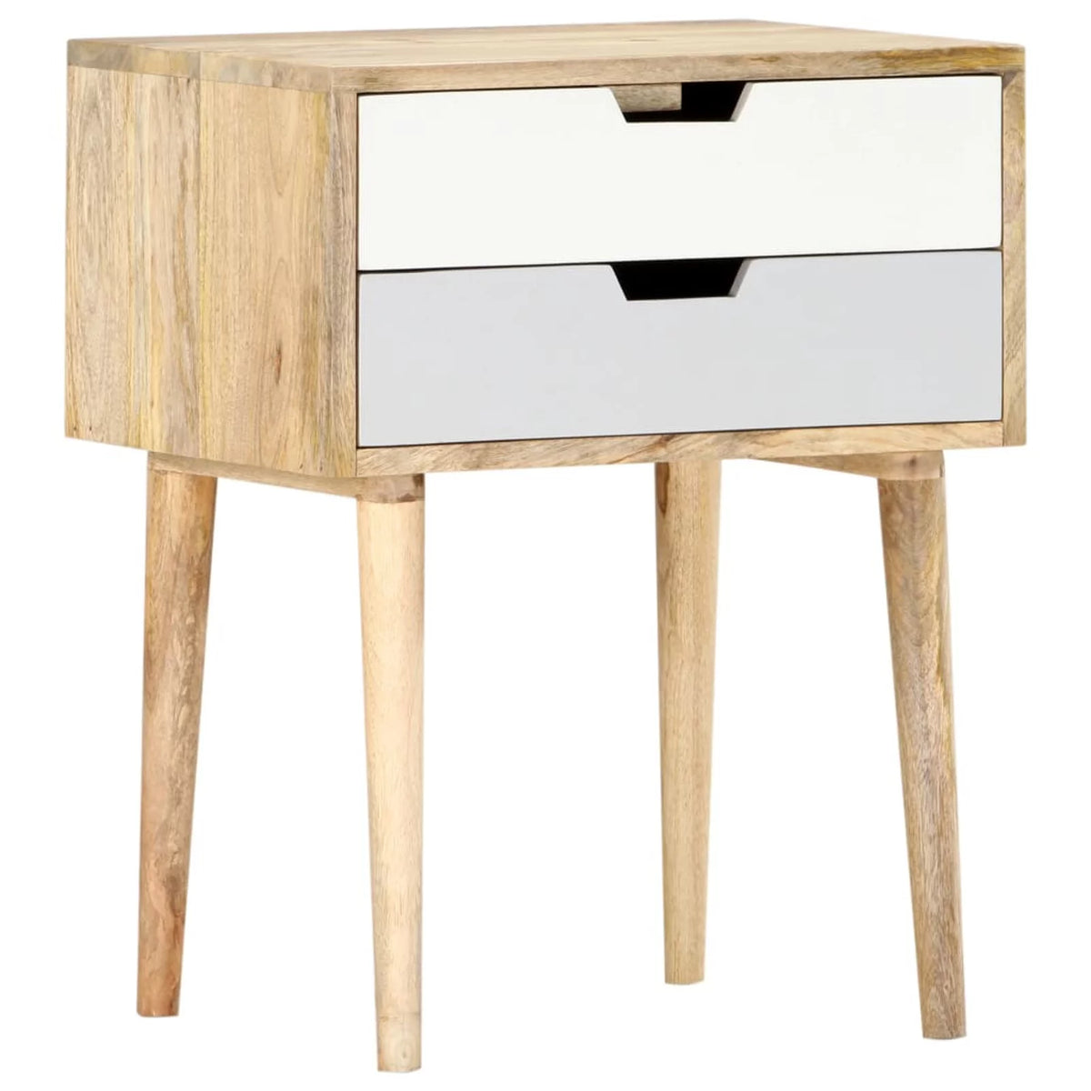 Solid Mango Wood Bedside Cabinet X35239