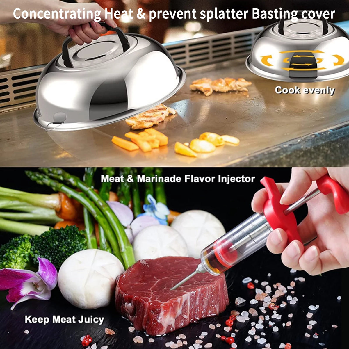 34Pcs Stainless Steel BBQ Grilling Tools Set with Carry Bag R81723