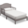Grey Toddler Bed with Attached Bed Rails H53498