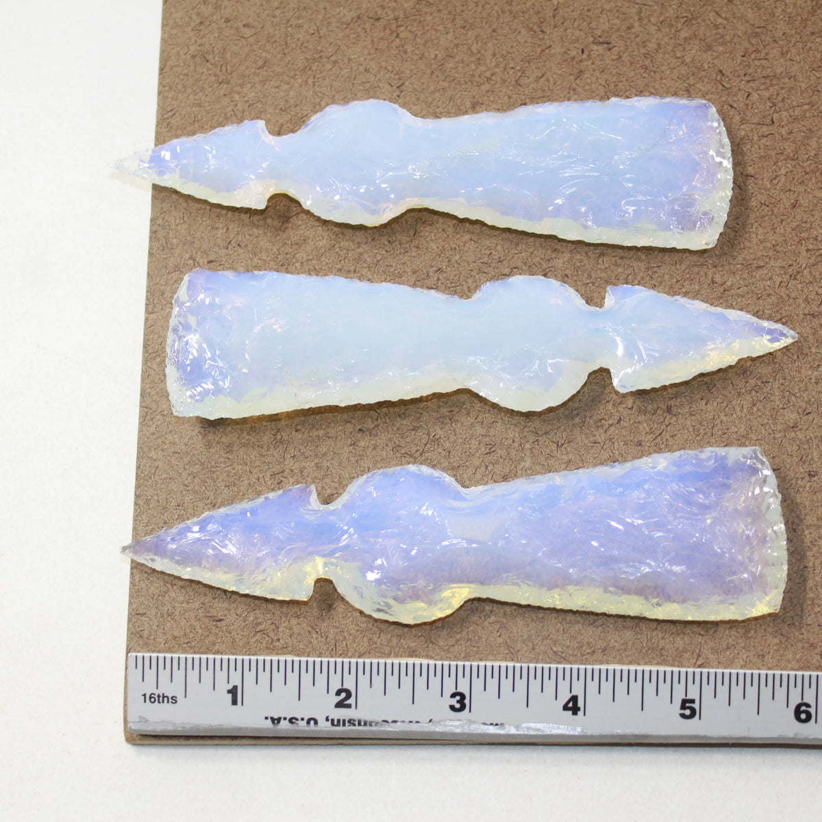 Opalite Ornamental Tomahawk Heads K73036