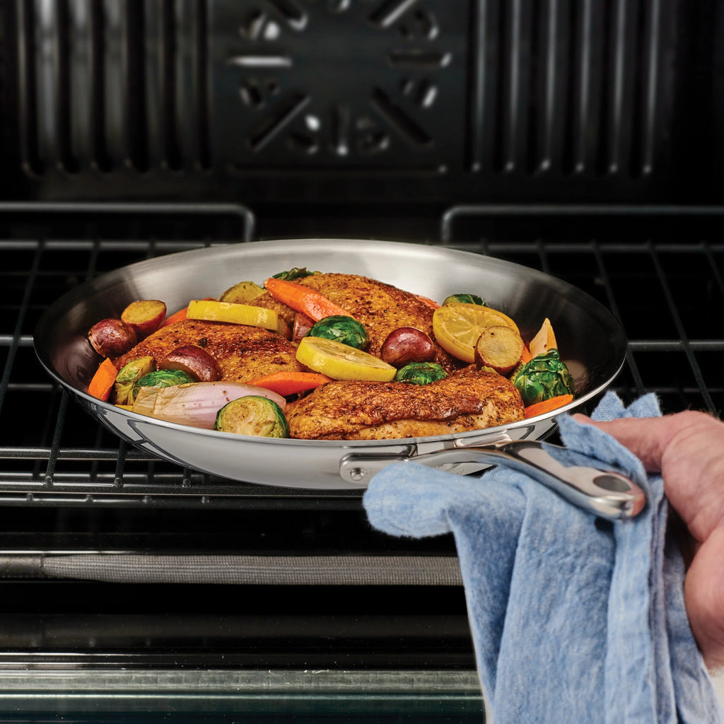 10 in Stainless Steel Fry Pan U444870